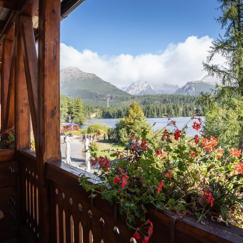 Relaks nad Szczyrbskim Plesem ze śniadaniem