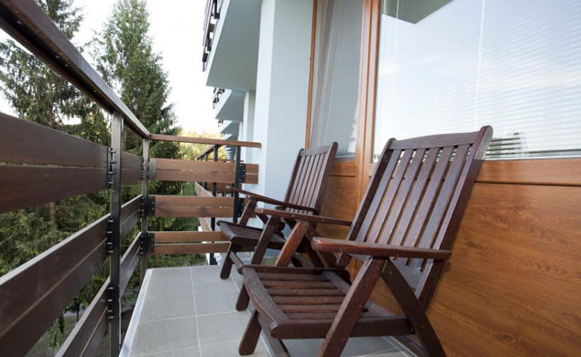 Apartament z balkonem