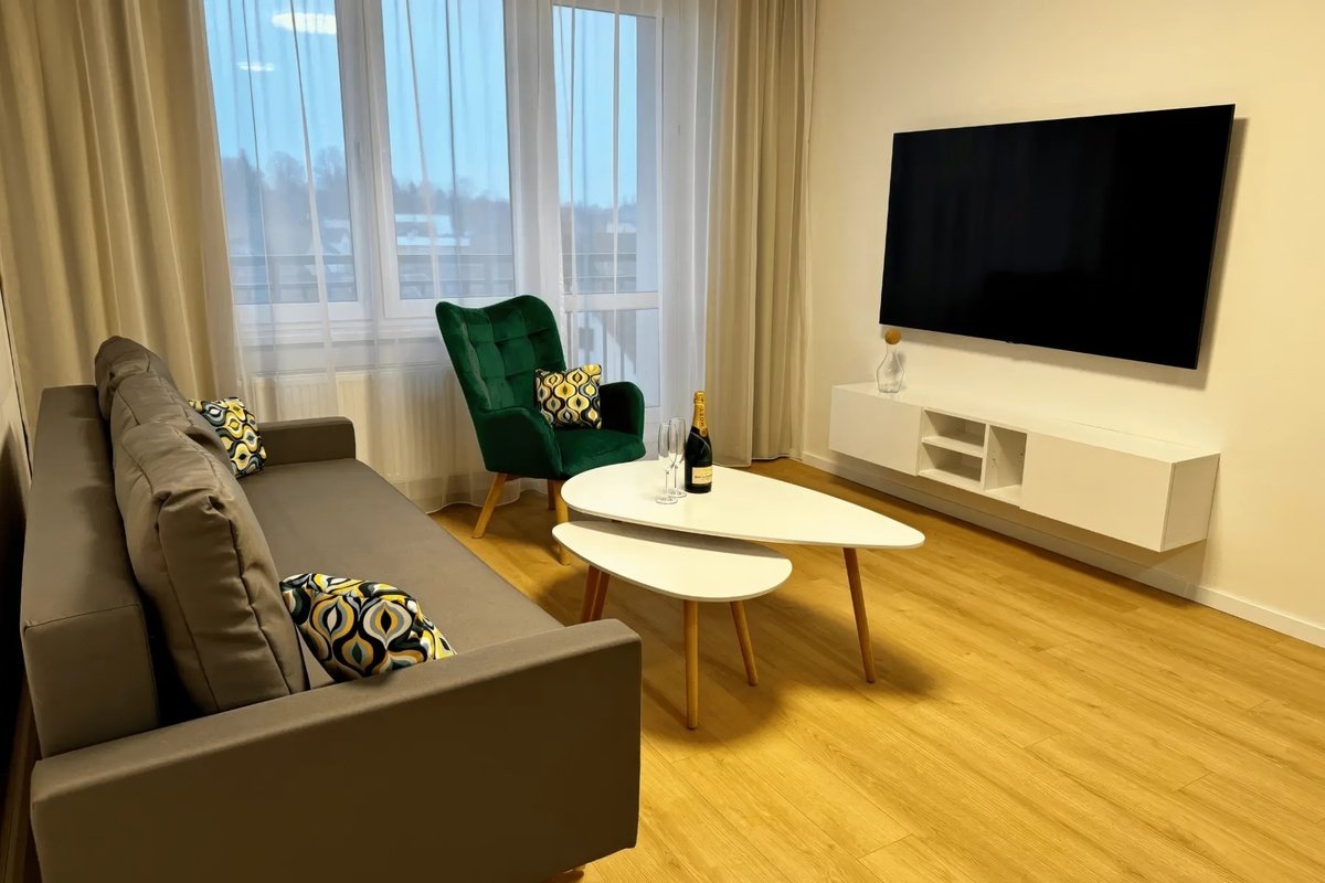 Apartament 1-pokojowy z balkonem