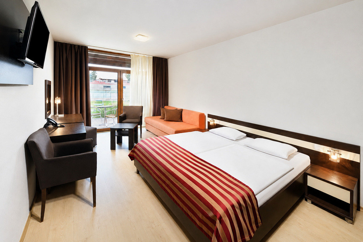 Studio Lux z balkonem lub tarasem